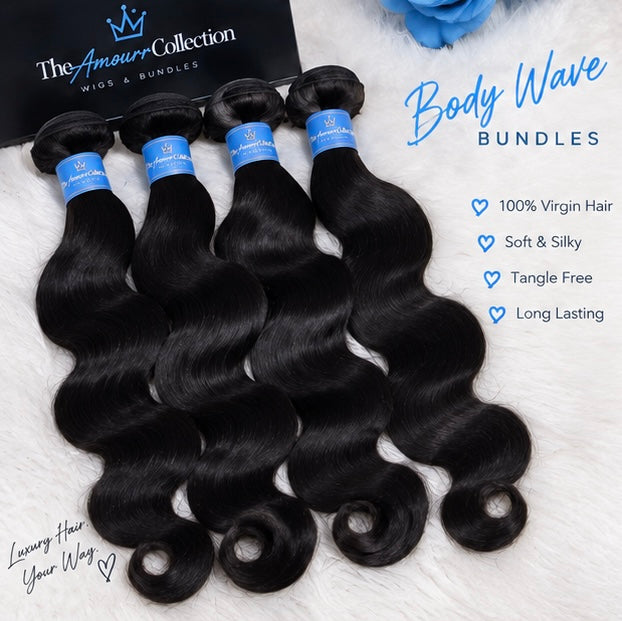 Straight/ Body Wave Raw Bundles